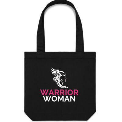 Warrior Woman Logo Tote Bag Thumbnail