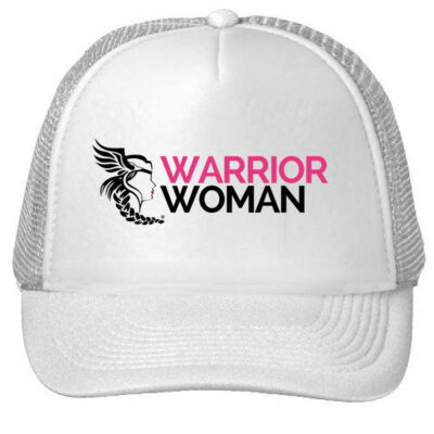 Warrior Woman Logo [mesh trucker] Cap Thumbnail