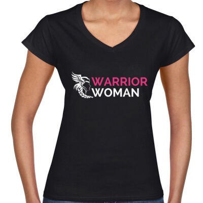 Warrior Woman Logo [slim fit] Tee Thumbnail