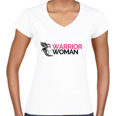 Warrior Woman Logo [slim fit] Tee Thumbnail